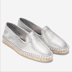 Cole Haan Rielle Silver Espadrille